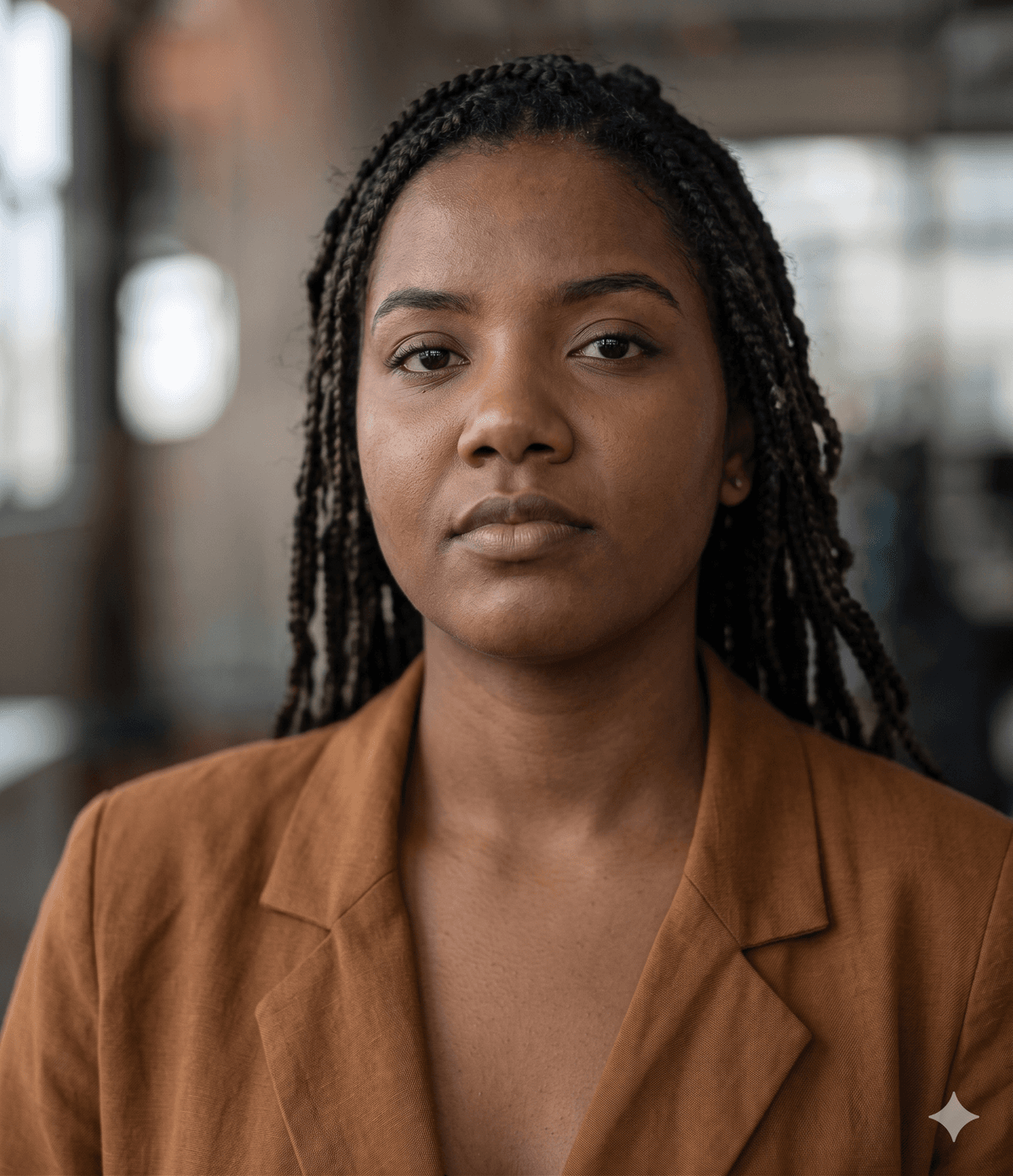 Jovem empreendedora