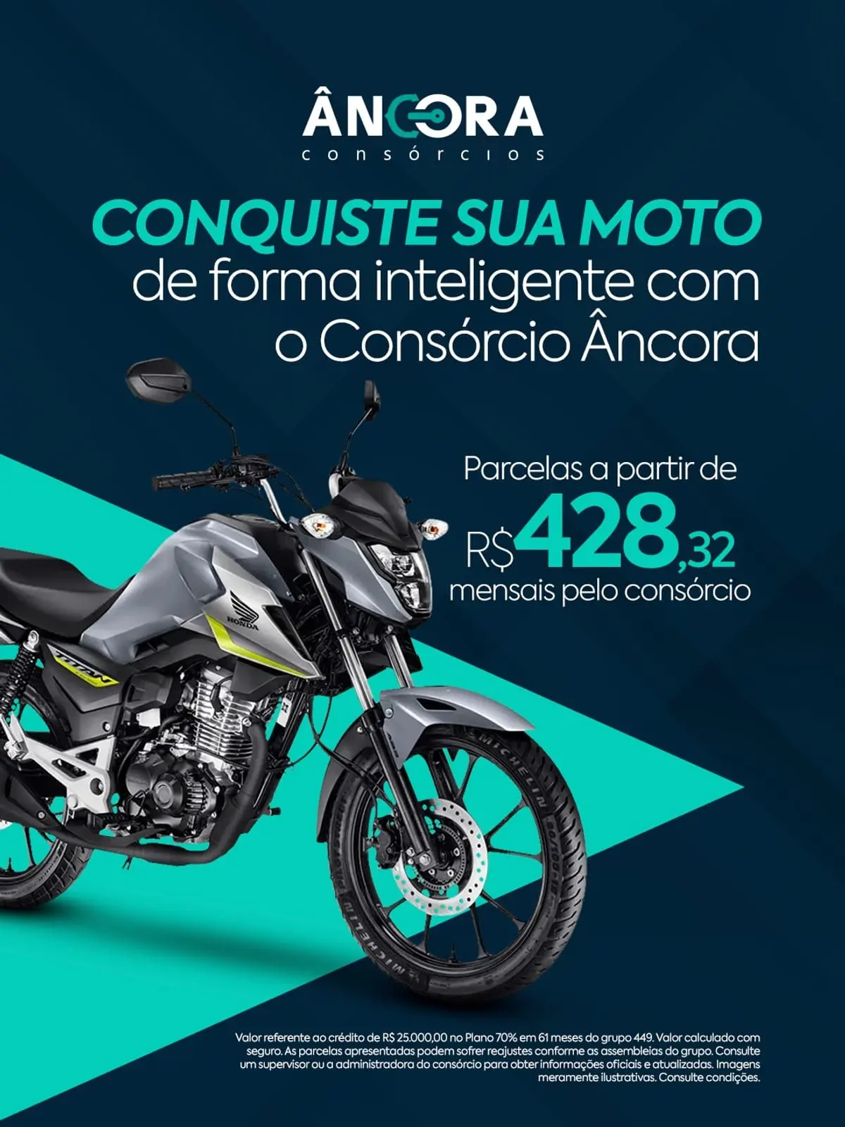 Consórcio de Moto — Honda Titan