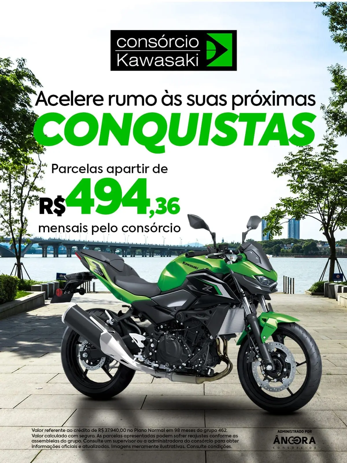 Consórcio de Moto — Kawasaki Z400